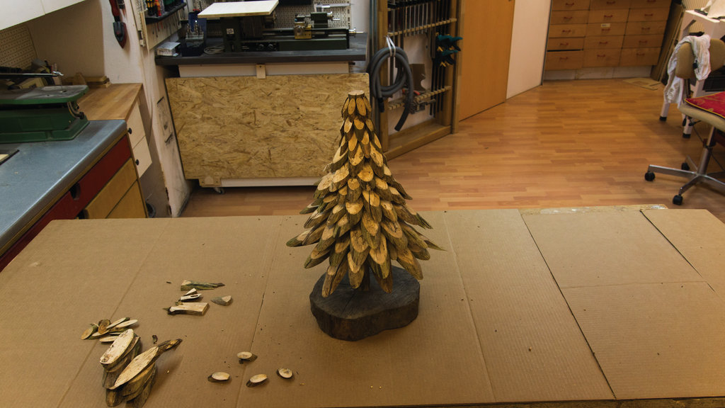 Ein Weihnachtsbaum der nicht nadelt HolzWerken