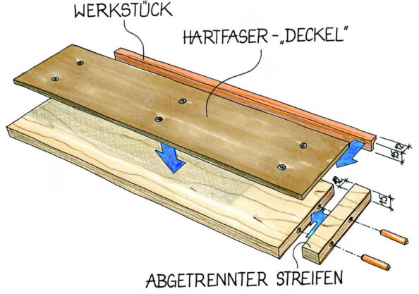 Vorrichtung Frästisch