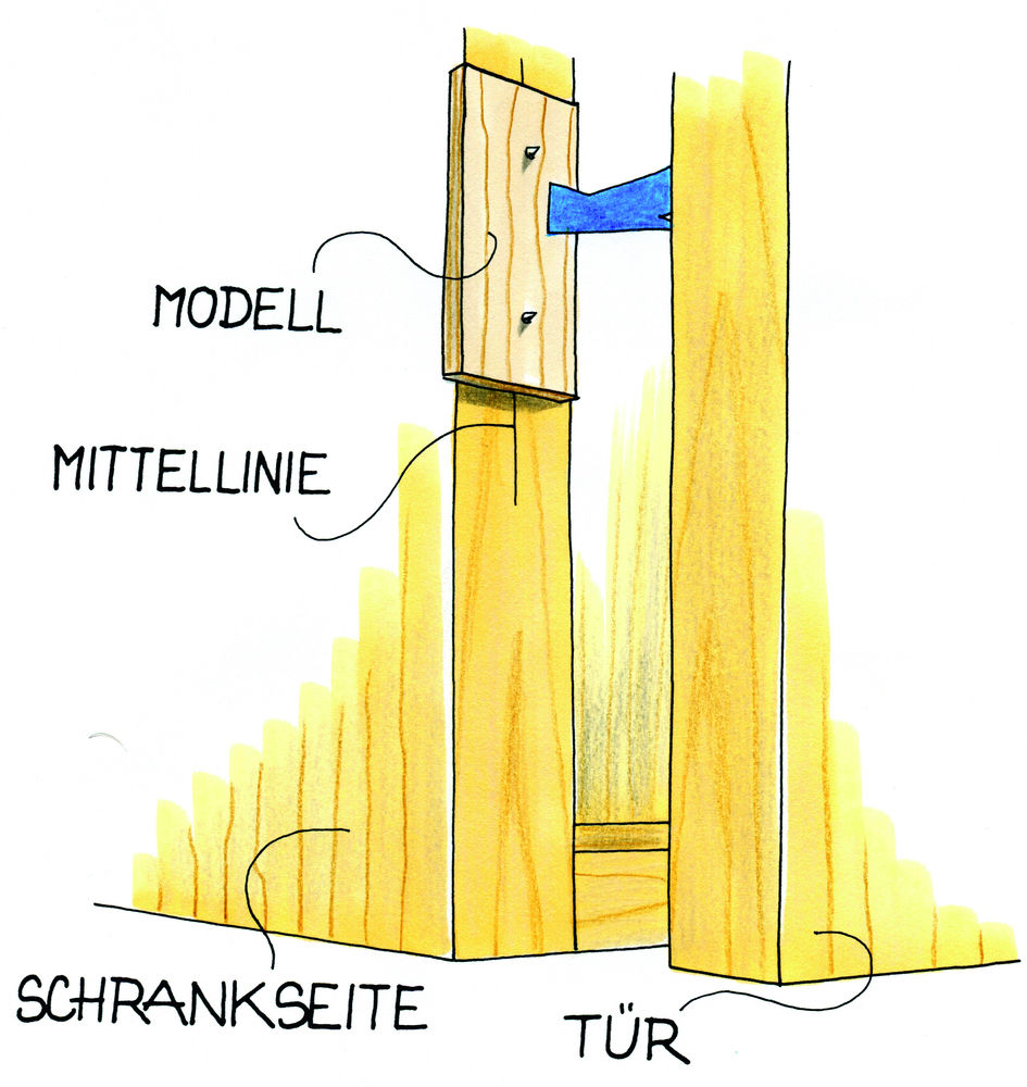 Kröpfung A montieren