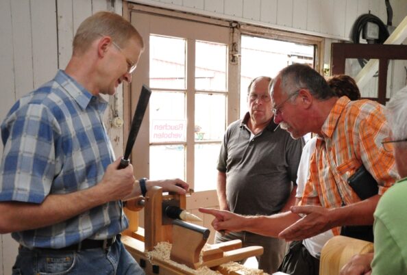 Tag des sächsischen Handwerks - Werkstätten öffnen für Besucher ihre Pforten. Foto: Redaktion HolzWerken