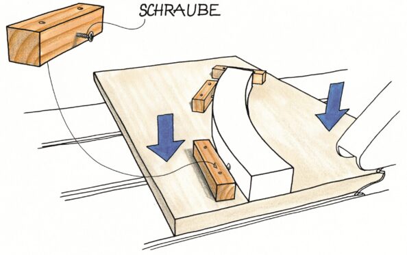 So punkten Sie bei Schablonen! Illustration: Willi Brokbals