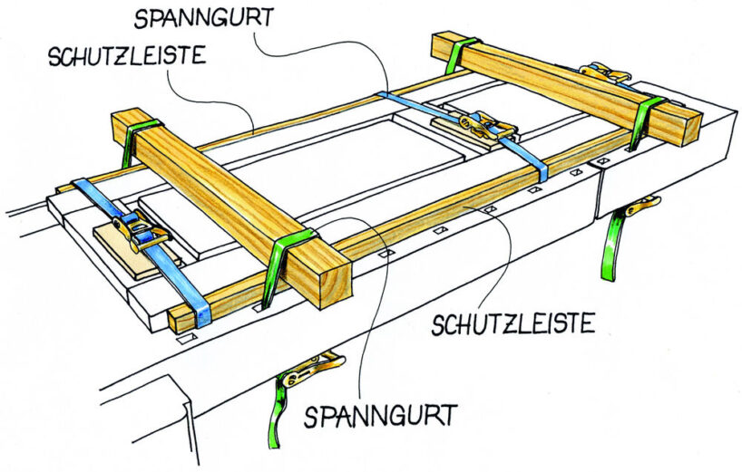 Gurtverleimung