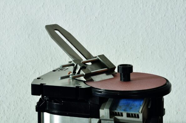 Foto: Worksharp 300 mit neuem Zubehör