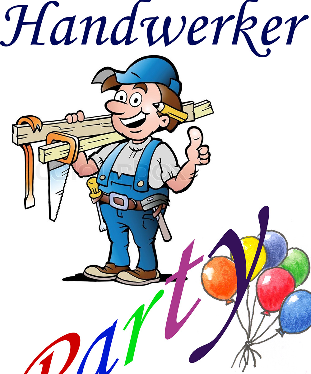 Eine Handwerkerparty ist doch mal eine gute Alternative zu einem Kindergeburtstag im überfüllten Indoor-Spielplatz.